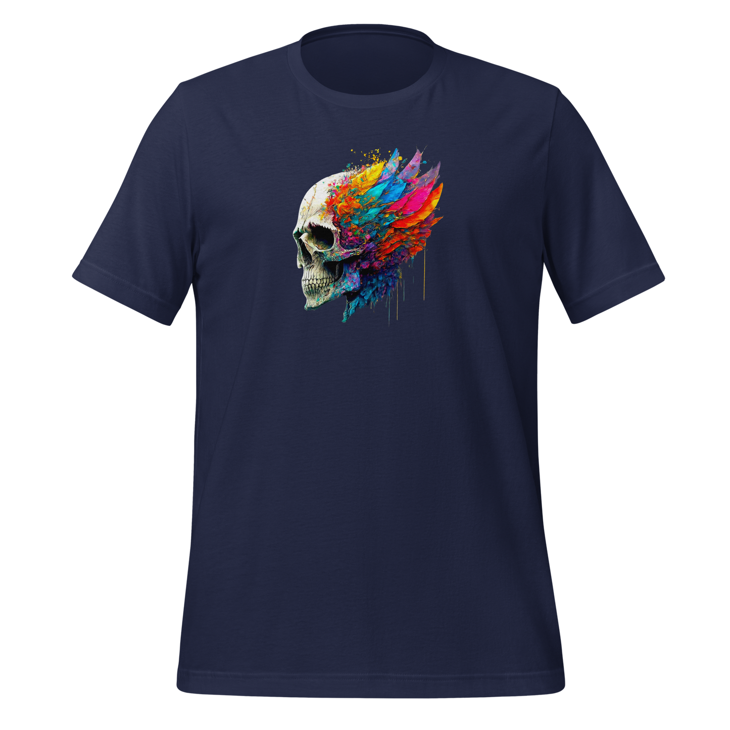 2 Smoking Skulls Valhalla T Shirt