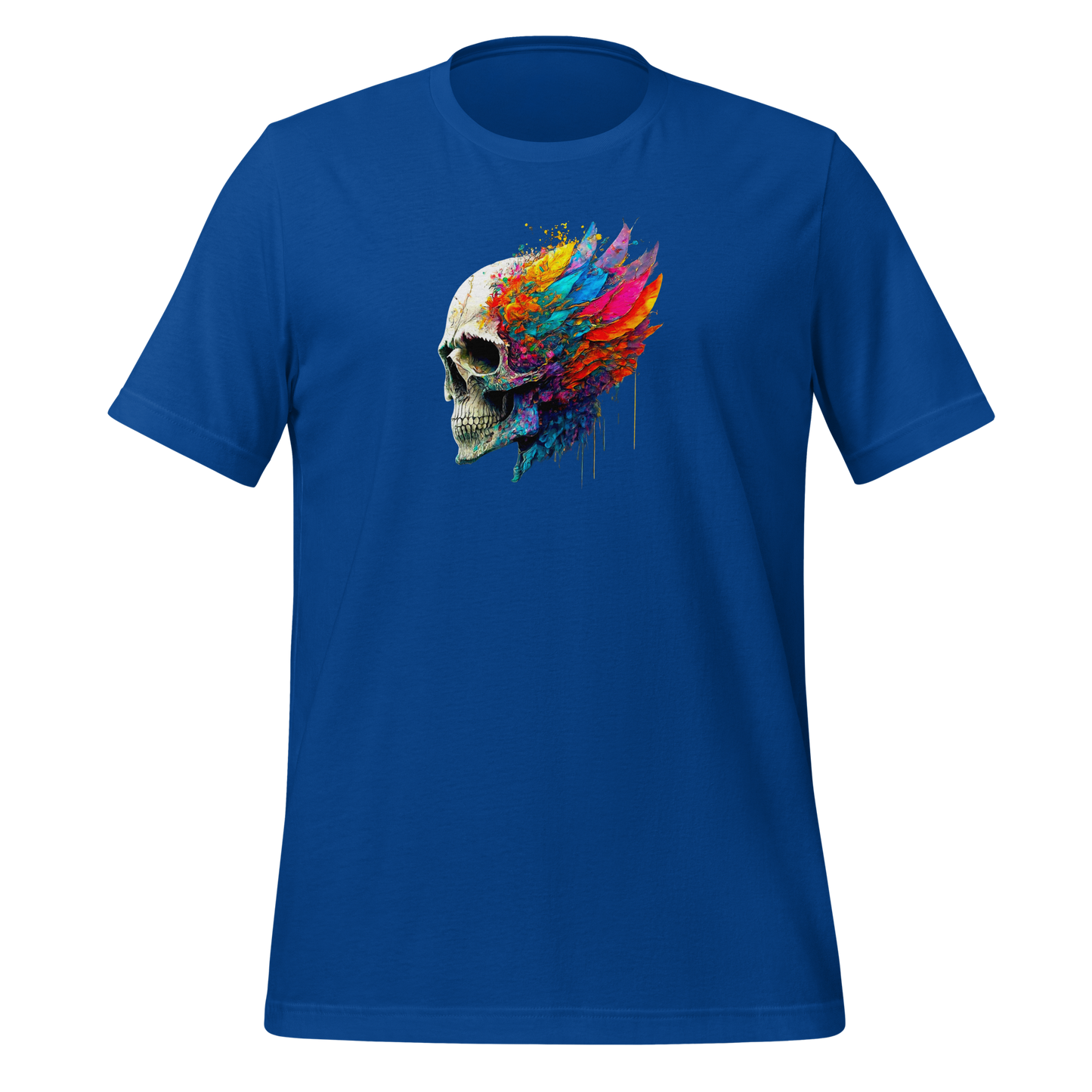 2 Smoking Skulls Valhalla T Shirt