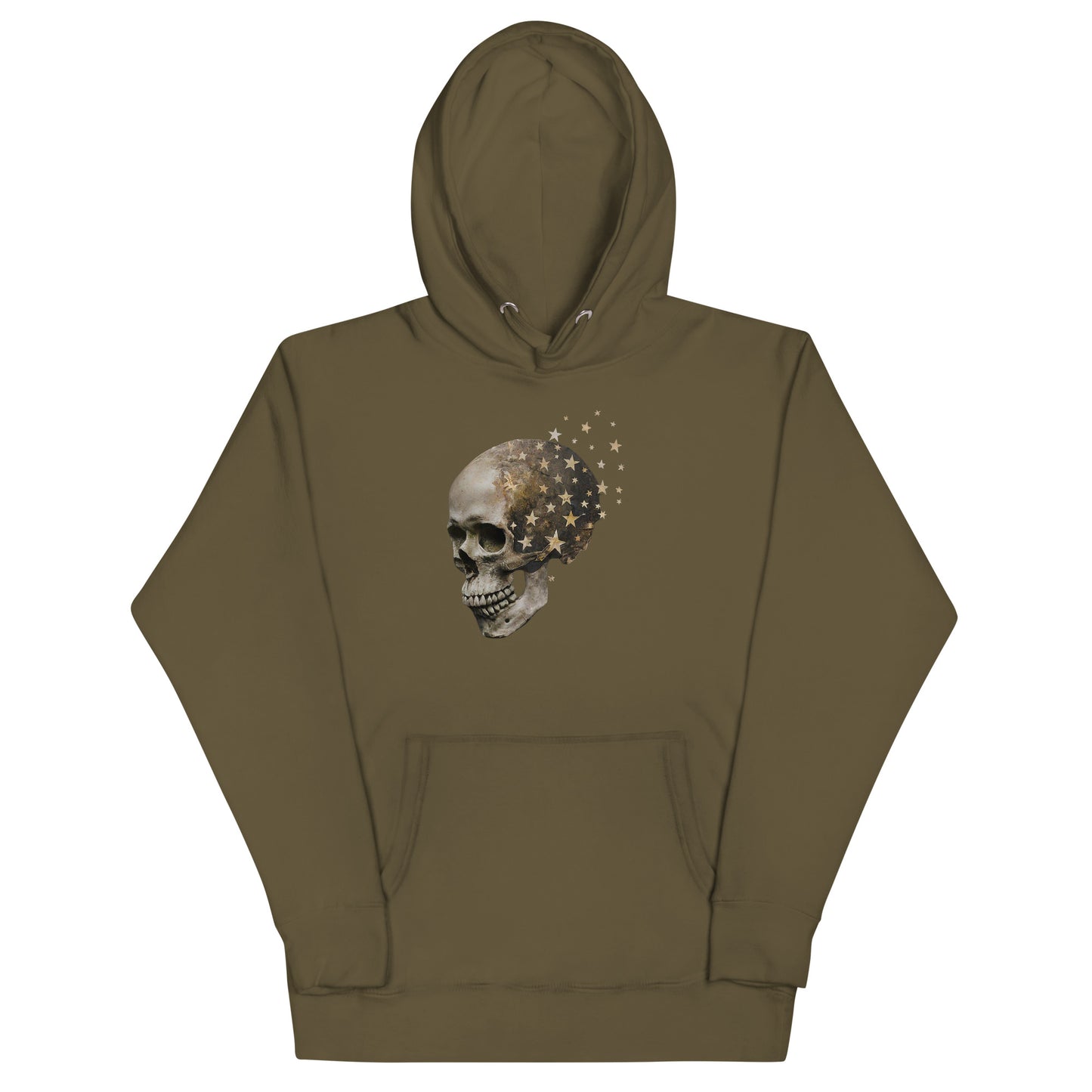 2 Smoking Skulls Glory Hoodie