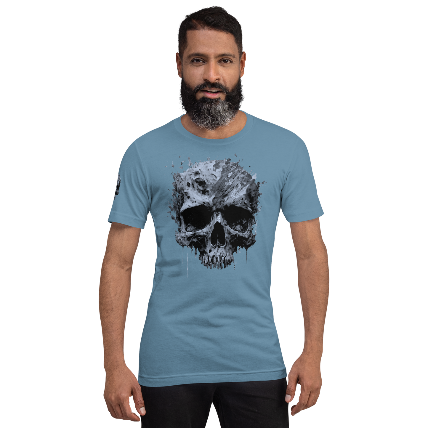 2 Smoking Skulls Origin T Shirt