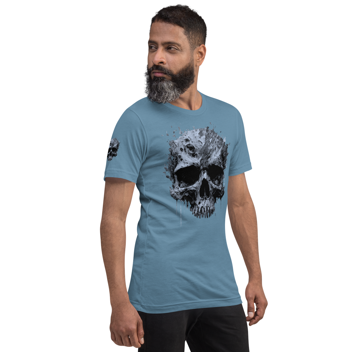 2 Smoking Skulls Origin T Shirt