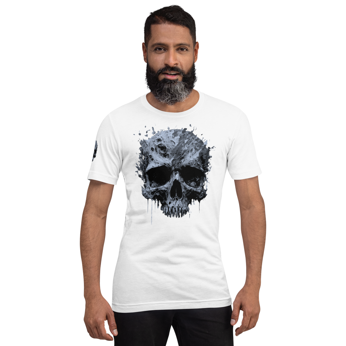 2 Smoking Skulls Origin T Shirt