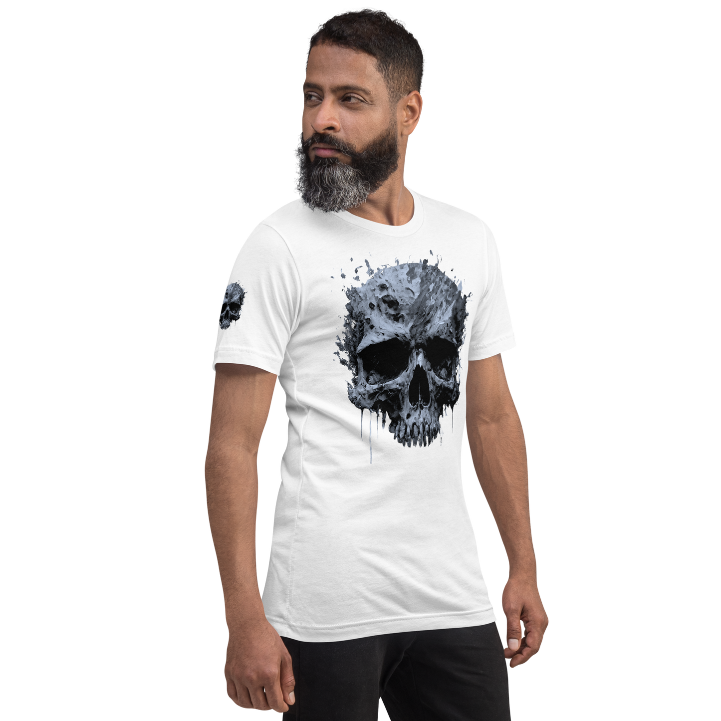 2 Smoking Skulls Origin T Shirt